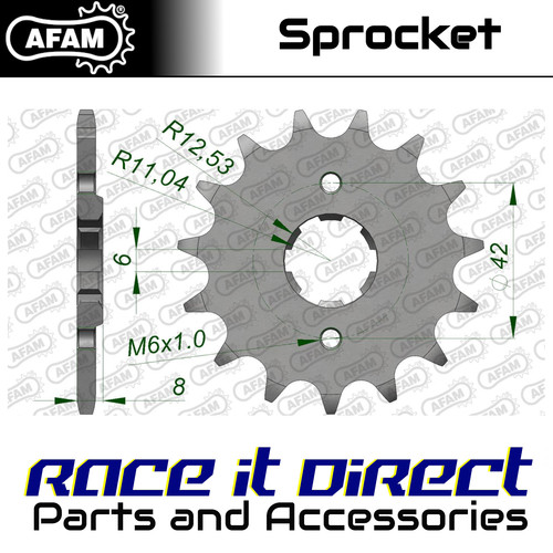 Sprocket for honda 250 - cb, rs