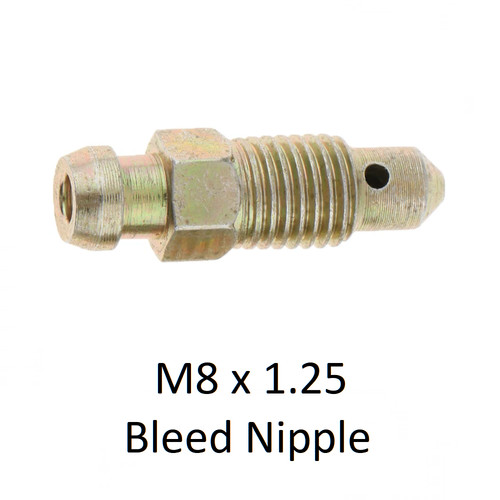Bleed nipple 25 for - m8, x