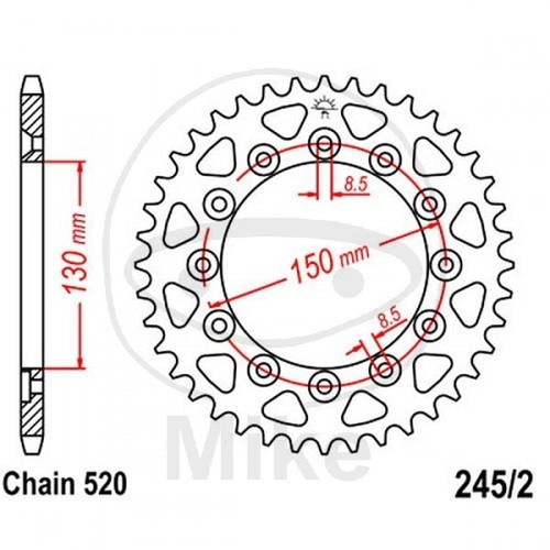 Crown z41 520 silver int - 520, d.int