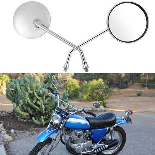 Chrome motorcycle rearview - chrome,