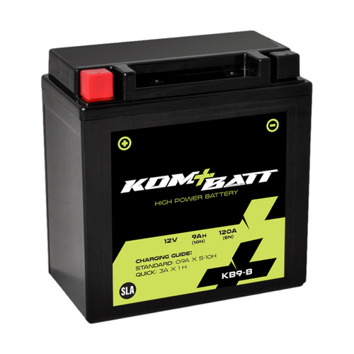Kombatt gel battery kb9 - battery, kb9-b