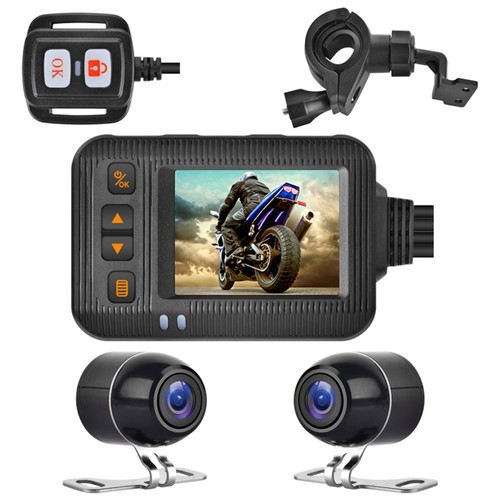 2in motorcycle dash cam - hd,