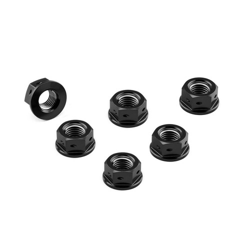 Rear sprocket nuts - rear, black