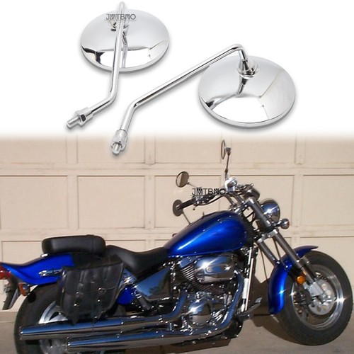 Chrome rearview mirror - rearview, 10mm