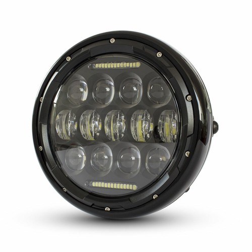 Motorcycle led headlight - led, 7.7"