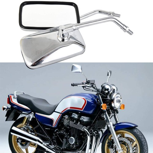 M10 silver rectangle rearview - m10,