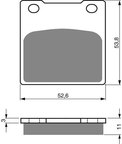 Brake disc pads - brake,