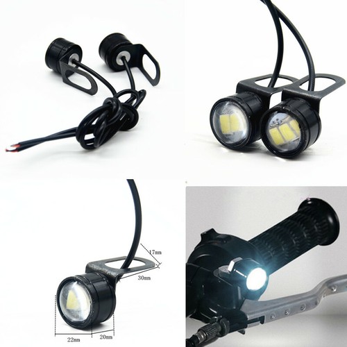 2pcs 12v motorcycle headlight - 12v,