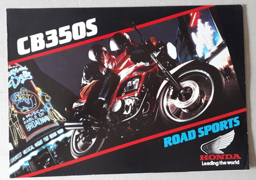 Honda cb250rs brochure 1985 - honda,