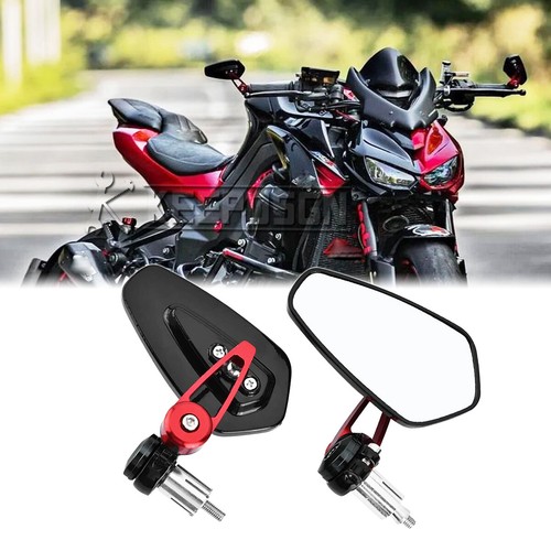 Red motorcycle bar - 2x, 7/8"