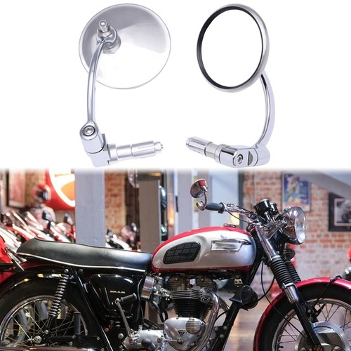 Chrome motorcycle bar - 7/8",